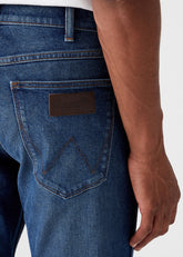 Męskie Spodnie Jeansowe Wrangler Greensboro Blue Arcade W15QYL31Q 112145844